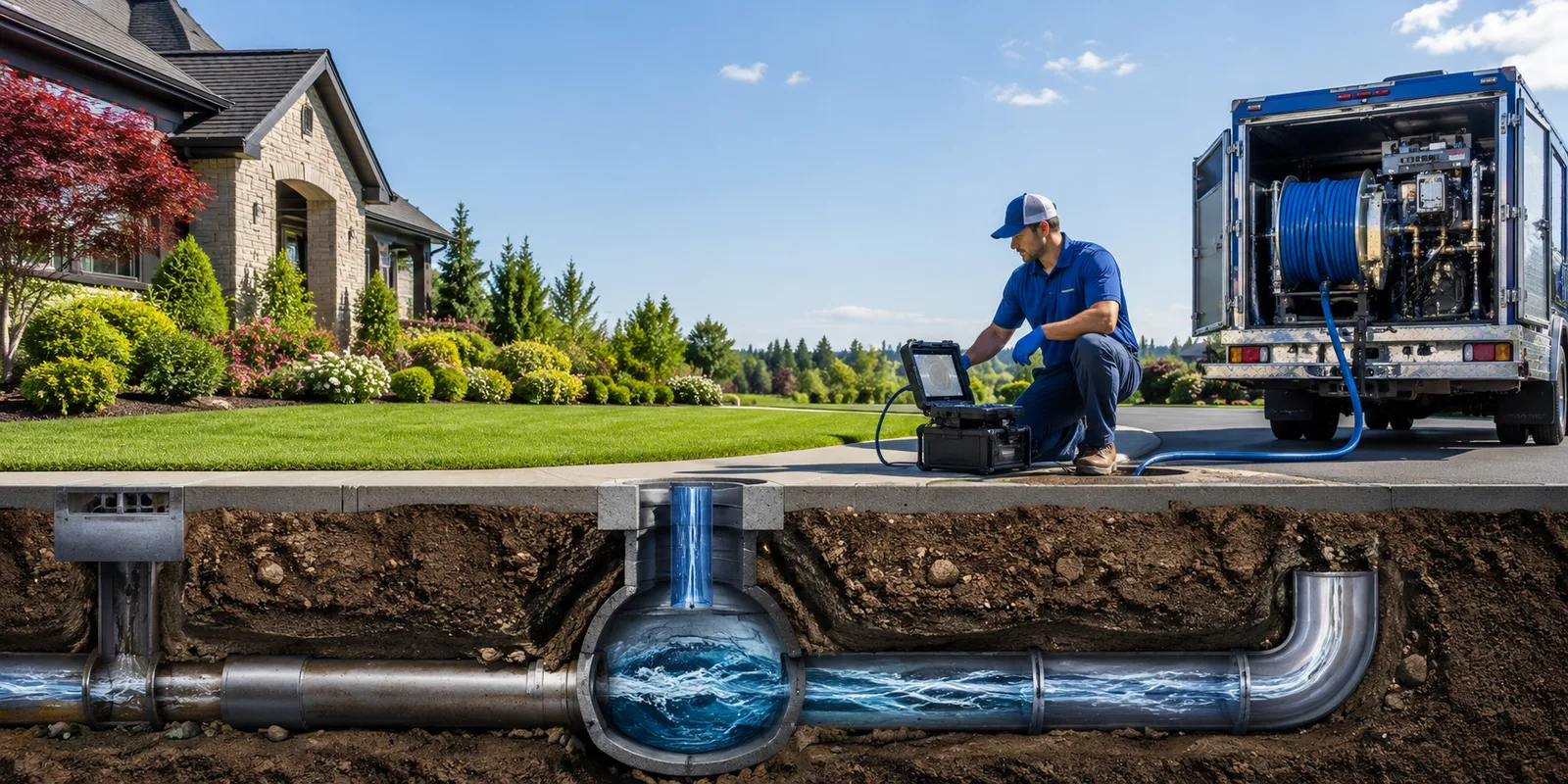 Drainage restoration information for Owensville, OH